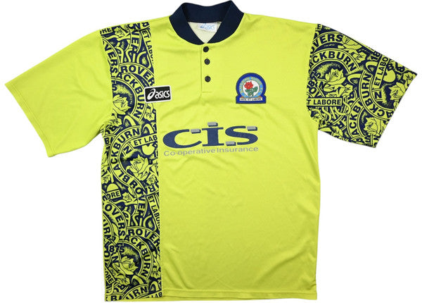 Maillot Blackburn Rovers Extérieur Asics 1996-97 vintage