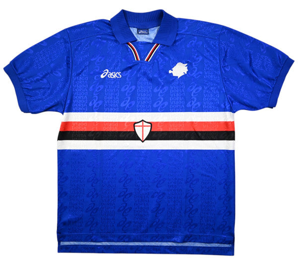Maillot Sampdoria 1996-97 Domicile Asics Vintage - Condition 9/10
