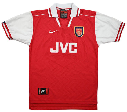 Maillot Arsenal Domicile Nike 1996-98 JVC Vintage 9/10