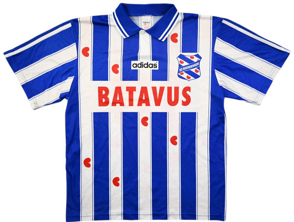Maillot Heerenveen 1996-98 Adidas Domicile Vintage Batavus XL