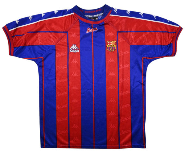 Maillot FC Barcelona Domicile 1997-98 Kappa Vintage L