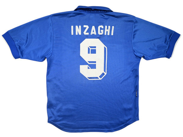 Maillot Italie Domicile Nike 1997-98 Inzaghi vintage collector