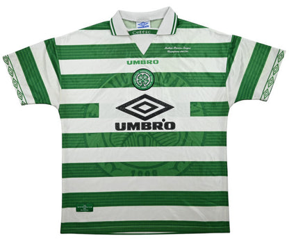 Maillot Celtic FC 1997-99 Domicile Umbro Vintage - 8/10