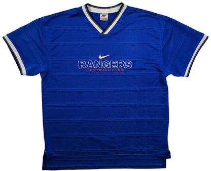Maillot Rangers FC Domicile Nike 1997-99 Vintage - Collector