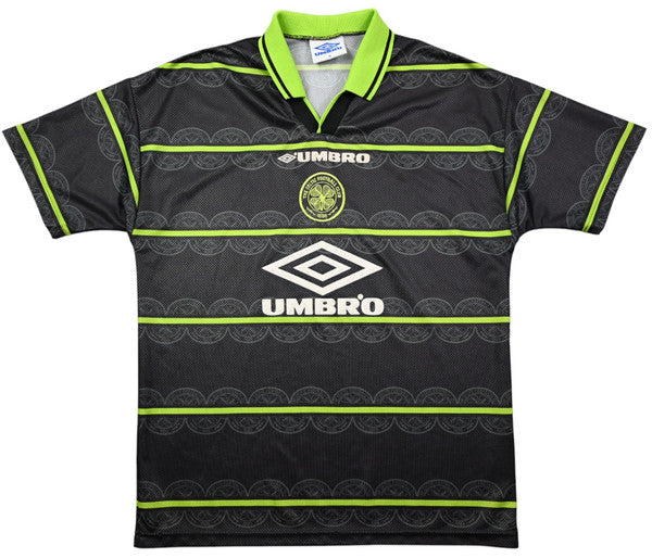 Maillot Celtic FC Extérieur Umbro 1998-99 vintage collector