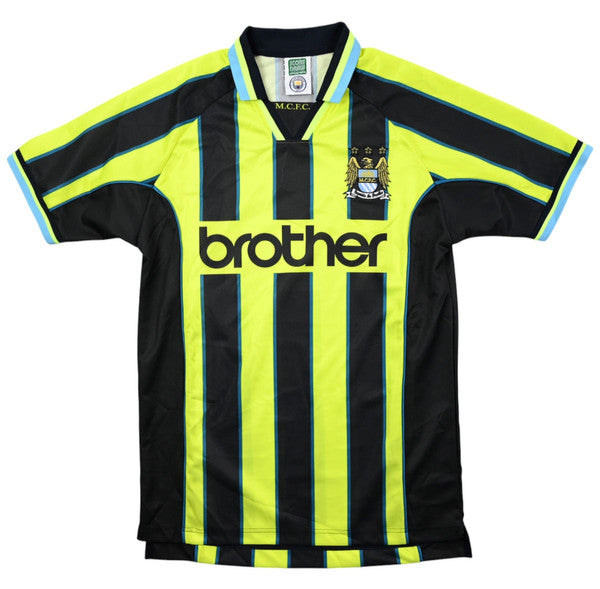 Maillot Manchester City Domicile 1998-99 Score Draw Brother vintage