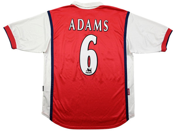 Maillot Arsenal 1999-00 Nike Domicile Adams vintage collector