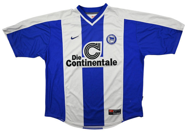 Maillot Hertha Berlin Domicile Nike 1999-2000 Vintage Collector
