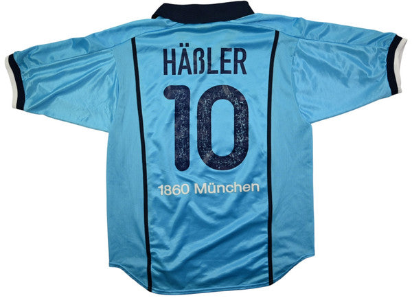 Maillot TSV 1860 München Extérieur Nike 1999-2000 Hässler vintage