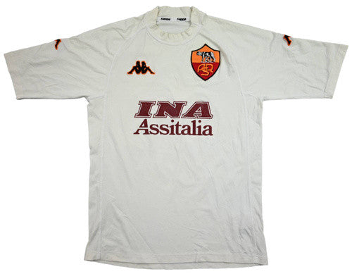 Maillot AS Roma Extérieur Kappa 2000-01 Batistuta vintage