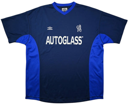 Maillot Chelsea Domicile 2000-01 Umbro Autoglass Vintage XL