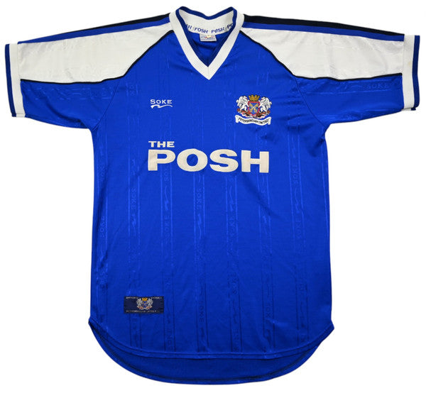 Maillot Peterborough United Domicile 2000-01 Soke vintage