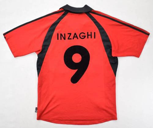 Maillot AC Milan 2001-02 Adidas Domicile Inzaghi vintage