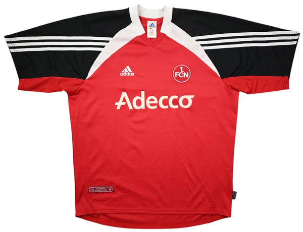 Maillot Nürnberg 2001-02 Domicile Adidas Vintage ADECCO