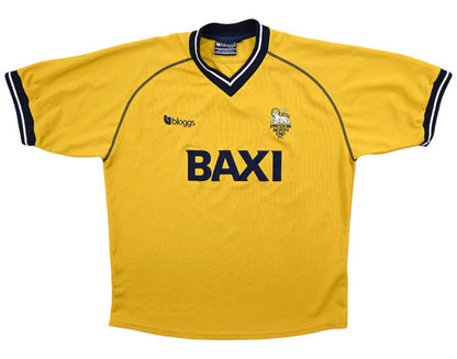 Maillot Preston North End Extérieur Bloggs 2001-02 vintage - 9/10