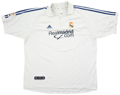 Maillot Real Madrid Domicile 2001-02 Adidas Vintage XXL