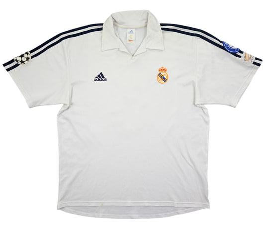Maillot Real Madrid 2001-02 Zidane - Vintage Authentique