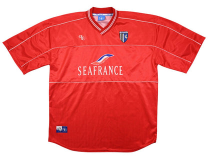 Maillot Gillingham FC 2002-03 Domicile Vintage SeaFrance - L