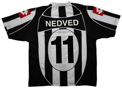 Maillot Juventus 2002-03 Lotto Nedved Domicile Vintage