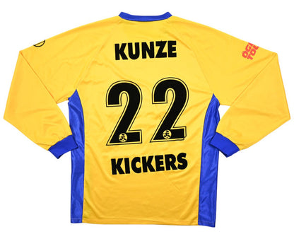 Maillot Stuttgarter Kickers 2002-03 Extérieur Uhlsport KUNZE vintage