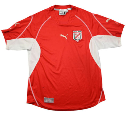 Maillot Tunisie Domicile Puma 2002-2004 Vintage XL