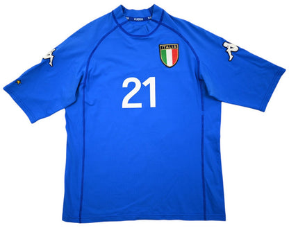 Maillot Italie Kappa 2002 Vieri vintage collector - 8/10