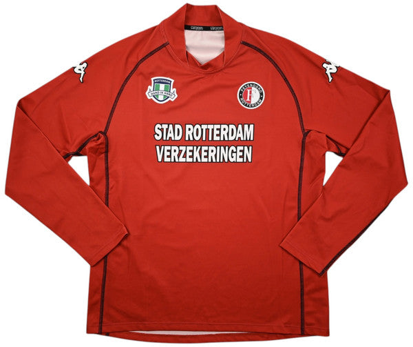 Maillot Feyenoord 2003-04 Kappa Domicile Manches Longues Vintage