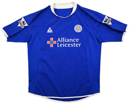 Maillot Leicester City 2003-04 Domicile Le Coq Sportif Vintage L