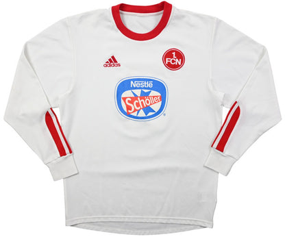 Maillot Nürnberg 2003-04 Adidas Domicile Manches Longues Vintage