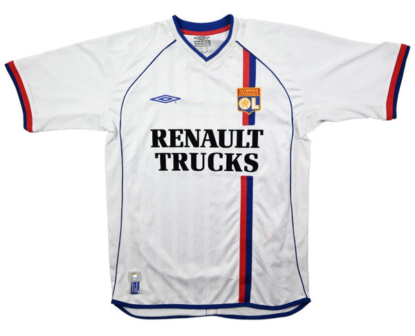 Maillot Lyon Extérieur Umbro 2003-04 Vintage Collector