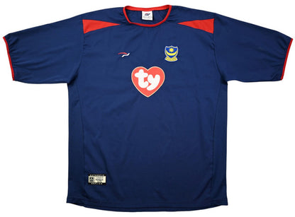 Maillot Portsmouth Domicile 2003-05 Vintage Official - L
