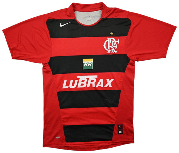 Maillot Flamengo Domicile Nike 2004-05 Vintage LUBRAX