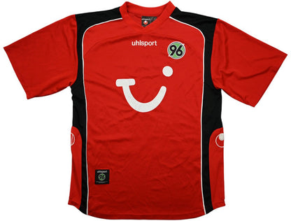 Maillot Hannover 96 Domicile 2004-05 Uhlsport Gazza vintage