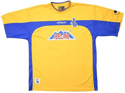 Maillot MSV Duisburg 2004-05 Domicile Uhlsport Vintage 3XL