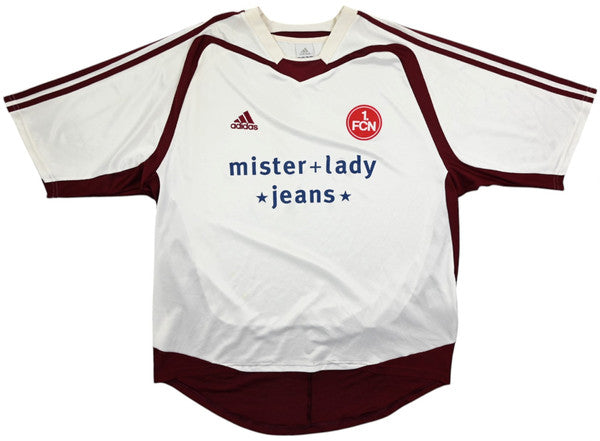Maillot FC Nürnberg 2004-06 Adidas Domicile Vintage 2XL