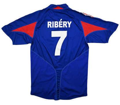 Maillot France 2004-2006 Adidas Ribéry Domicile Vintage L