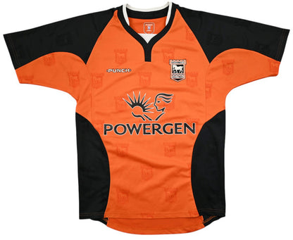 Maillot Ipswich Town Extérieur Punch 2004-06 Vintage Powergen