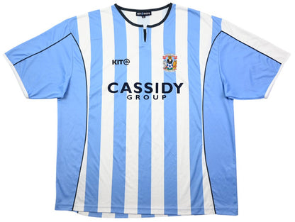Maillot Coventry City 2005-06 Domicile KIT@ Vintage XXL
