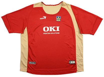 Maillot Portsmouth Domicile 2005-06 Jako vintage 4XL collector