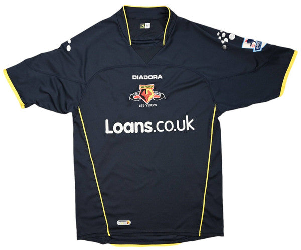 Maillot Watford Extérieur Diadora 2006-07 Vintage Flocage King