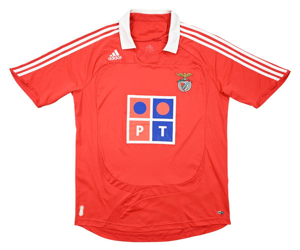 Maillot Benfica Domicile 2007-08 Adidas Vintage | Taille L