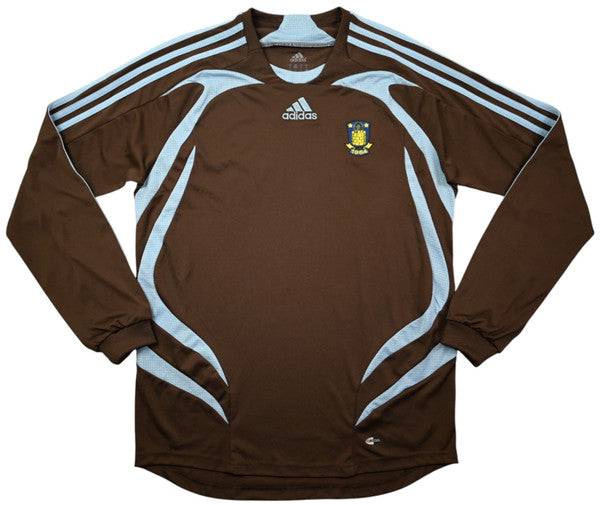 Maillot Gardien Brøndby IF 2007-08 Adidas Manches Longues Vintage