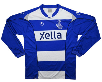 Maillot MSV Duisburg 2007-08 Uhlsport Domicile Vintage XL