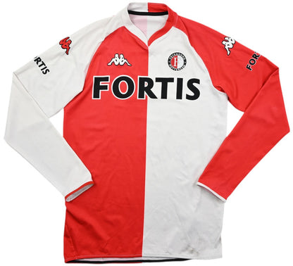 Maillot Feyenoord 2007-08 Domicile Manches Longues Kappa Vintage