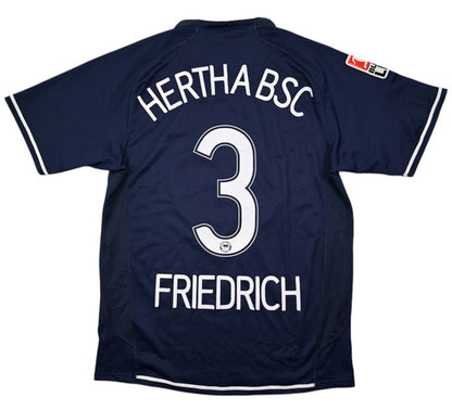 Maillot Hertha Berlin Extérieur Nike 2007-08 Friedrich vintage