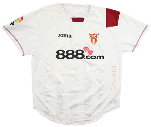 Maillot Sevilla FC Extérieur Joma 2007-08 Vintage | Taille L
