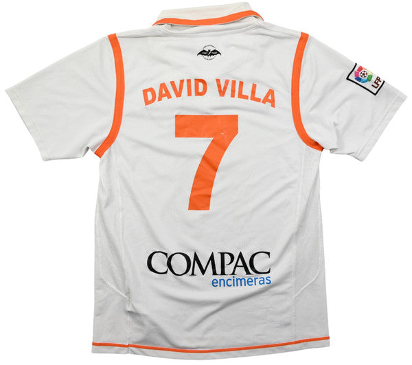 Maillot Valencia Extérieur Nike 2007-08 David Villa vintage