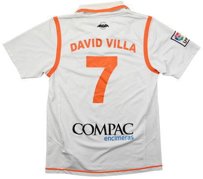 Maillot Valencia Extérieur Nike 2007-08 David Villa vintage