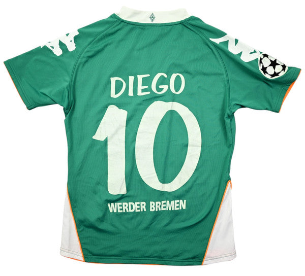 Maillot Werder Bremen 2007-08 Kappa Diego vintage domicile