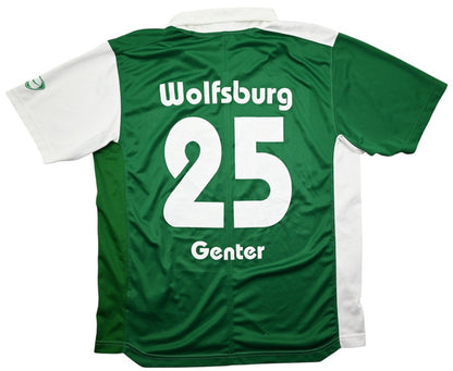 Maillot VFL Wolfsburg Domicile Nike 2007-08 Authentique Vintage
